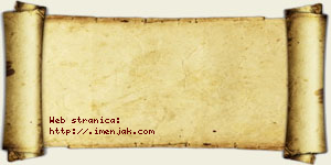 Julijana Jačović vizit kartica